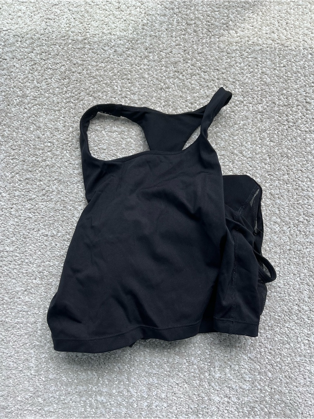Black Athletic Sports Bra